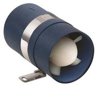 Extractor de doble línea Vetus, 12V, color plateado, 76 mm