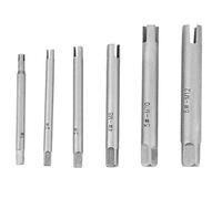 Extractor de grifo roto de acero de alta velocidad Extractor de tornillo roto Extractor de pernos A B C 3 Juego opcional(6Pcs)