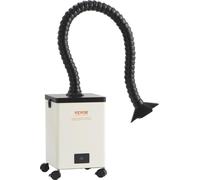 Extractor de humos de soldadura de 150W con filtros de 3 etapas, caudal de 332 m³/h y alta potencia de succión