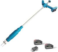 Extractor de Malas Hierbas eléctrico inalámbrico de pie, con Triple Garra de Acero, Extractor de raíces para césped y jardín.
