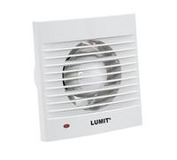 Extractor Para Baño Gravana 15w 100mm Blanco 34db 180m3h 15,5x15,5x8,5