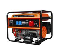 Extralink EX.30370 motor-generador 5000 W 25 L Gasolina Negro, Naranja