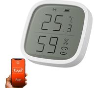 Extralink Sensor de Temperatura y Humedad Smart Life | Sensor de temperatura y humedad | Hogar Inteligente
