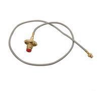 EXTRWORY Adaptador de gas de manguera de extensión, para cilindro licuado doméstico y cocina al aire libre con material de cobre, para uso en picnic (C)