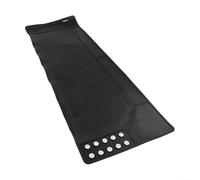 EXTRWORY Alfombrillas de limpieza antideslizantes con puntos magnéticos para soldadura y reparación electrónica, almohadilla de goma a prueba de aceite para taller (420 x 265 x 4.5 pulgadas, negro)