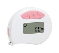 EXTRWORY Cinta métrica electrónica con parte trasera magnética y pantalla digital de bloqueo automático, para uso en talleres de jardín (azul)