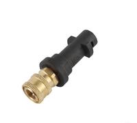 EXTRWORY Kit de boquilla de chorro de arena, para lavadora de alta presión de 2500 PSI de latón y tubo de succión de acero, para Karcher K2 K3 K4 K5 K6 para pelar pintura al aire libre (adaptador)