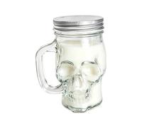 Eye-Catching Skull Mug: This beer mug features a three-dimensional skull