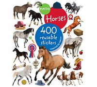 Eyelike Stickers: Horses: 400 reusable stickers
