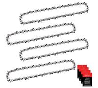 Eyoloty 4 cadenas de sierra de 30 cm, 1/4 pulgadas, 1,1 mm, 64 eslabones motrices, cadena de motosierra compatible con motosierras Stihl 3670 000 0064 MSA 160 ms, MSA 60, MSA 70, MSA 120, MSA 140, MSA