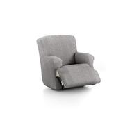 Eysa 3D Funda de sillón Relax Piesjuntos XL bielástica 60-110cm 1 Plaza Color Gris