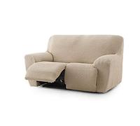 Eysa 3D Funda de sofá Relax reclinable súper bielástica 3 plazas x 2 Color 1