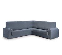 Eysa 3D Funda de sofá rinconera bielástica 450 cm 4 plazas Color Azul