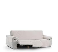 Eysa Bianco Salvasofá o Funda de sofá Acolchada 180cm (Medida de sentada) 3 Plazas x 3 Relax 01 Lino