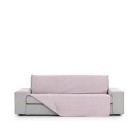 Eysa Bianco Salvasofá o Funda de sofá Acolchada Antideslizante 115cm (Medida de sentada) 2 Plazas 02 Rosa
