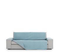 EYSA Bianco Salvasofá o Funda de sofá Acolchada Antideslizante 115cm (Medida de sentada) 2 Plazas 04 Agua Marina