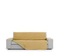 Eysa Bianco Salvasofá o Funda de sofá Acolchada y Antideslizante 190cm (Medida de sentada) 4 plazas 05 Mostaza