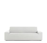 Eysa Funda de sofá bielástica de 3 plazas Color Blanco diseño Harlem