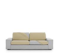 Eysa Funda de sofá bielástica para Asiento y Respaldo Talla S Color Beige diseño Harlem