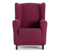 Eysa Funda de sofá bielástica para sillón orejero Color Burdeos diseño Harlem