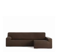 Eysa Harlem Chaise Longue 250cm-315cm Brazo Largo Derecho Vista Frontal marrón