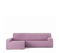 Eysa Harlem Chaise Longue 250cm-315cm Brazo Largo Izquierdo Vista Frontal Rosa