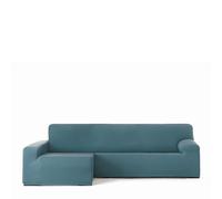 Eysa Harlem Chaise Longue 250cm-315cm Brazo Largo Izquierdo Vista Frontal Verde Esmeralda