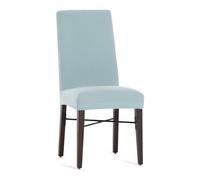 Eysa Harlem Funda de Silla con Respaldo bielástica Pack 2 Unidades, Color Agua Marina