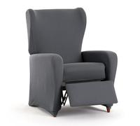 Eysa Harlem Funda de sillón bielástica para sillón Relax de 60-85cm (Medida Respaldo), Color Gris Oscuro.