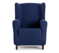 Eysa Harlem Funda de sillón orejero elástica 70-100cm de Respaldo, Azul