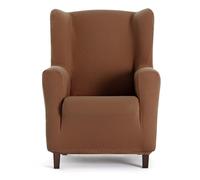 Eysa Harlem Funda de sillón orejero elástica 70-100cm de Respaldo, Caldera