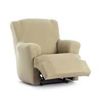 Eysa Harlem Funda de sillón Relax Piesjuntos XL bielástica 60-110cm 1 Plaza Color Beige