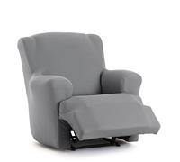 Eysa Harlem Funda de sillón Relax Piesjuntos XL bielástica 60-110cm 1 Plaza Color Gris