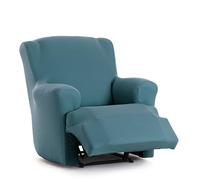 Eysa Harlem Funda de sillón Relax Piesjuntos XL bielástica 60-110cm 1 Plaza Color Turquesa