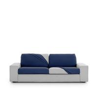 Eysa Harlem Funda de sofá bielástica para Asiento y Respaldo Talla L 130-80cm Color Azul