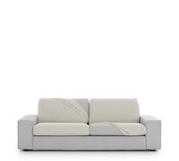 Eysa Harlem Funda de sofá bielástica para Asiento y Respaldo Talla S 55-80cm Color Crudo