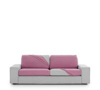 Eysa Harlem Funda de sofá bielástica para Asiento y Respaldo Talla XL 130-100cm Color Rosa
