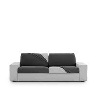 Eysa Harlem Funda de sofá bielástica para Asiento y Respaldo Talla XXL 200-100cm Color Gris Oscuro