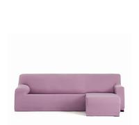 Eysa Harlem Funda de sofá Chaise Longue 250-315cm Brazo Corto Derecho Vista Frontal Rosa