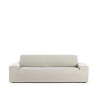 Eysa Harlem Funda de sofá elástica 3 plazas de 180-220cm (Medida de Respaldo), Color Crudo