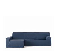 Eysa Llion Funda Chaise Longue 250-315cm Brazo Largo Izquierda Vista Frontal Azul