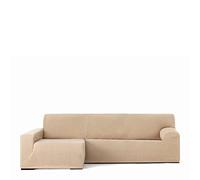 Eysa Llion Funda Chaise Longue 250-315cm Brazo Largo Izquierda Vista Frontal Beige