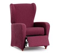 Eysa Llion Funda de sillón elástica para sillón Relax de 60-75cm (Medida Respaldo), Color Burdeos.