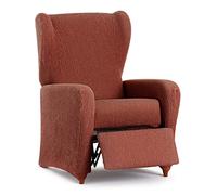 Eysa Llion Funda de sillón elástica para sillón Relax de 60-75cm (Medida Respaldo), Color Caldera.