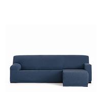 Eysa Llion Funda de sofá Chaise Longue 250-315cm Brazo Corto Derecho Vista Frontal Azul