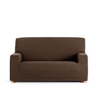 Eysa Llion Funda de sofá elástica 2 plazas de 130-160cm (Medida de Respaldo), Color marrón