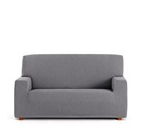 Eysa Llion Funda de sofá elástica 3 plazas de 160-190cm (Medida de Respaldo), Color Gris