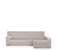 Eysa Luz Funda Chaise Longue 200cm-250cm Brazo Largo Derecho Vista Frontal Lino