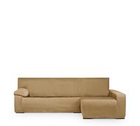 Eysa Luz Funda de sofá para Chaise Longue Mini con el Brazo Largo Lado Derecho Vista Frontal Color Mostaza