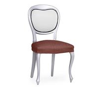 Eysa Luz Funda de Silla elástica sin Respaldo Pack de 2 Color Caldera